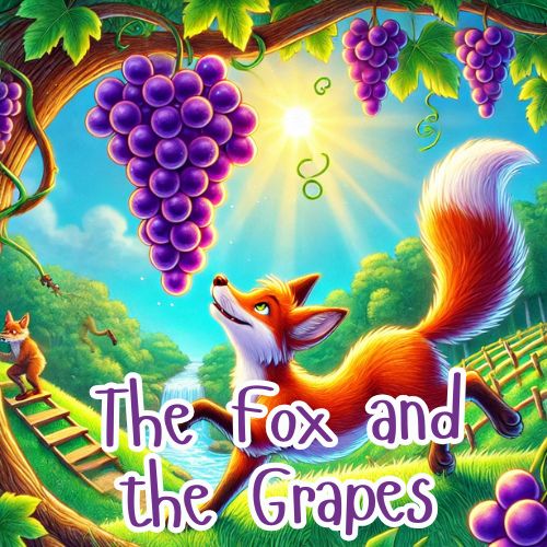 Classic Fables: The Fox and the Grapes Story for Kids and Adults